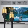 Кабель Qoltec HDMI v2.1 Ultra High Speed 8K 60Hz 28AWG 2 м (5901878503554)