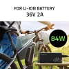 Зарядний пристрій для акумулятора електровелосипеда Qoltec 36V 42V 2A 5.5x2.5 (5901878507613)
