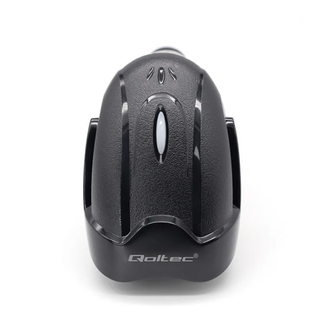 Сканер штрих-кодов беспроводной Qoltec 1D 2D 2.4GHz (5901878508566)