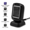 Сканер штрих-кодов стационарный Qoltec 1D 2D USB (5901878508641)