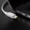 Мережевий зарядний пристрій Qoltec 65 Вт 5-20.3 В 2-3.25 А USB Type-C PD White (5901878510392)