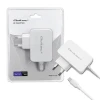 Мережевий зарядний пристрій Qoltec 65 Вт 5-20.3 В 2-3.25 А USB Type-C PD White (5901878510392)