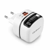 Мережевий зарядний пристрій Qoltec 51784 GaN 65 Вт USB-C PD PPS 5-20 В 3-3.25 А Black (5901878517841)