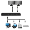 Сплітер Qoltec HDMI 1x2 4K 60Hz 6 Gb/s (5901878517971)