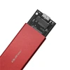 Зовнішній кишеню Qoltec для M.2 SSD SATA NGFF USB 3.0 5 Гб/с 2TB Red (5901878518312)
