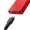 Зовнішній кишеню Qoltec для M.2 SSD SATA NGFF USB 3.0 5 Гб/с 2TB Red (5901878518312)