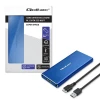Зовнішній кишеню Qoltec для M.2 SATA SSD NGFF USB 3.0 5 Гбіт/с 2TB Blue (5901878518329)