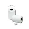 Термопапір Qoltec 57x30 мм 55 г/м² 10 шт BPA FREE (5901878518954)