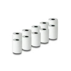 Термопапір Qoltec 57x20 мм 55 г/м² 10 шт BPA FREE (5901878518961)