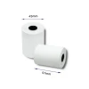 Термопапір Qoltec 57x20 мм 55 г/м² 10 шт BPA FREE (5901878518961)