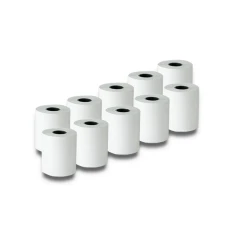 Термопапір Qoltec 57x27 мм 55 г/м² 10 шт BPA FREE (5901878519005)