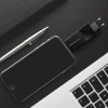 Мережевий зарядний пристрій Qoltec GaN Power Pro 100 Вт 1xUSB-C 1xUSB-A PD Black (5901878523828)
