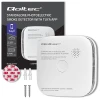 Датчик диму з батареєю Qoltec Wi-Fi Tuya 85 dB (5901878525792)