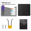 Вимикач світла Qoltec 2-канальний Wi-Fi Timer Tuya Black (5901878527086)