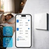 Вимикач світла сенсорний Qoltec 1-канальний Wi-Fi Timer Tuya White (5901878527154)