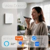 Вимикач світла сенсорний Qoltec 1-канальний Wi-Fi Timer Tuya White (5901878527154)