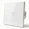 Вимикач світла сенсорний Qoltec 1-канальний Wi-Fi Timer Tuya White (5901878527154)