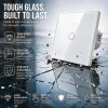 Вимикач світла сенсорний Qoltec 1-канальний Wi-Fi Timer Tuya White (5901878527154)