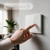 Вимикач світла сенсорний Qoltec 2-канальний Wi-Fi Timer Tuya White (5901878527161)