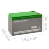 Аккумулятор гелевый Qoltec 53031 (5901878530314)