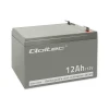 Акумулятор Qoltec AGM 12 В 12 Ач (5901878530499)
