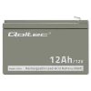 Акумулятор Qoltec AGM 12 В 12 Ач (5901878530499)