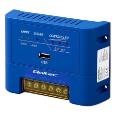 Контролер заряду Qoltec MPPT 15A 12V/24V LiFePO4 (5901878536712)