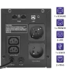 Джерело безперебійного живлення Qoltec Monolith 1500VA 900W LCD USB (5901878537702)