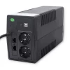 Джерело безперебійного живлення Qoltec 450VA 240W LCD USB RJ45 (5901878539775)