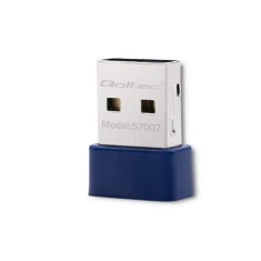 Адаптер Qoltec Wi-Fi Wireless N + Bluetooth 4.0 USB (5901878570075)