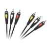 Кабель 3RCA-3RCA 3.0m Cabletech Eco-Line (KPO4002-3.0)