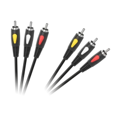 Кабель 3RCA-3RCA 3.0m Cabletech Eco-Line (KPO4002-3.0)