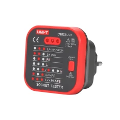 Тестер розеток UNI-T UT07B-EU з функцією RCD (MIE0271)
