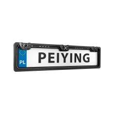 Автомобільна камера заднього виду Peiying з датчиком паркування в рамці номерного знака (PY0105P)