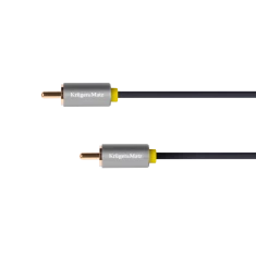 Кабель 1RCA-1RCA 1.8m Krüger&Matz Basic (KM1202)