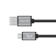 Кабель Krüger&Matz Basic USB - micro USB 1m Black (KM1235)