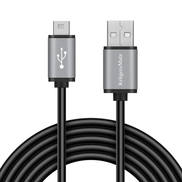 Кабель USB - mini USB 1m Krüger&Matz Basic (KM1241)