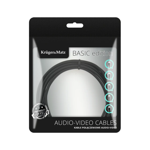 Кабель USB - mini USB 1m Krüger&Matz Basic (KM1241)