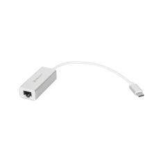 Адаптер мережевий Cabletech USB Type-C to RJ45 LAN 10/100 Mbps (KOM0994)