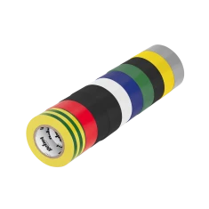 Набір ізоляційних клейких стрічок Rebel NAR0443 0,13 мм x 19 мм x 10 yd мікс кольорів (5901890064613)