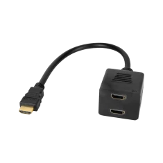 Адаптер HDMI - 2x HDMI 20см Cabletech (KOM0950)