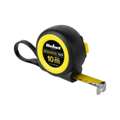 Рулетка сталева REBEL 10м 25мм (RB-1134)