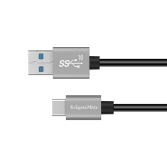 Кабель USB - USB Type-C Krüger&Matz Basic 10Gbps 1m (KM1263)