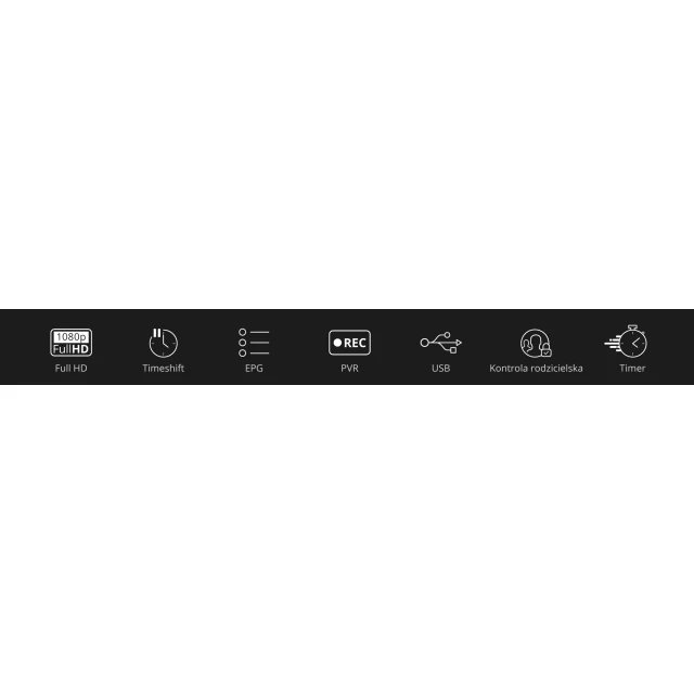 Тюнер DVB-T2 HEVC H.265 мініатюрний на HDMI Krüger&Matz (KM9999)