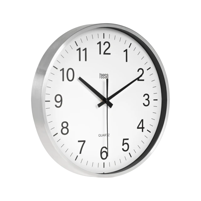 Годинник настінний 30 cm Teesa Silver (TSA0036)