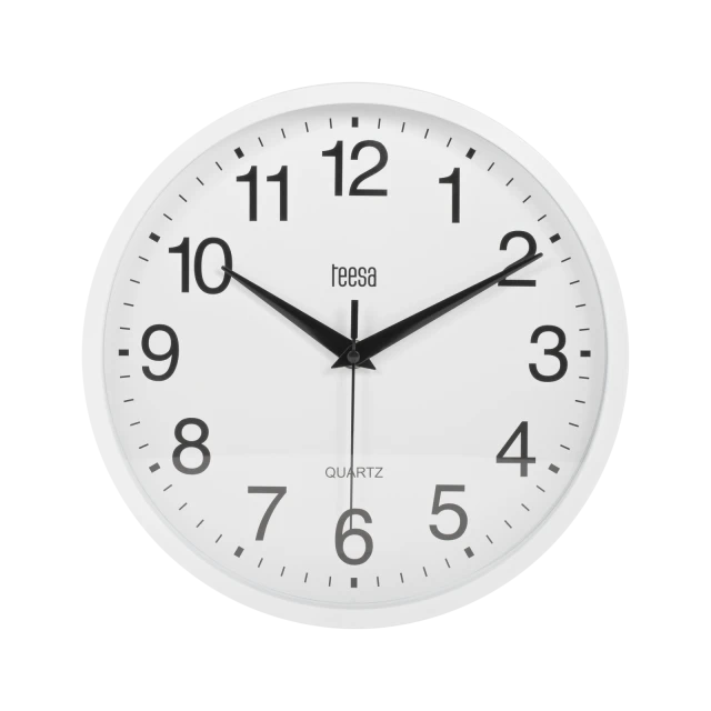 Годинник настінний Teesa 25 см White (TSA0037)