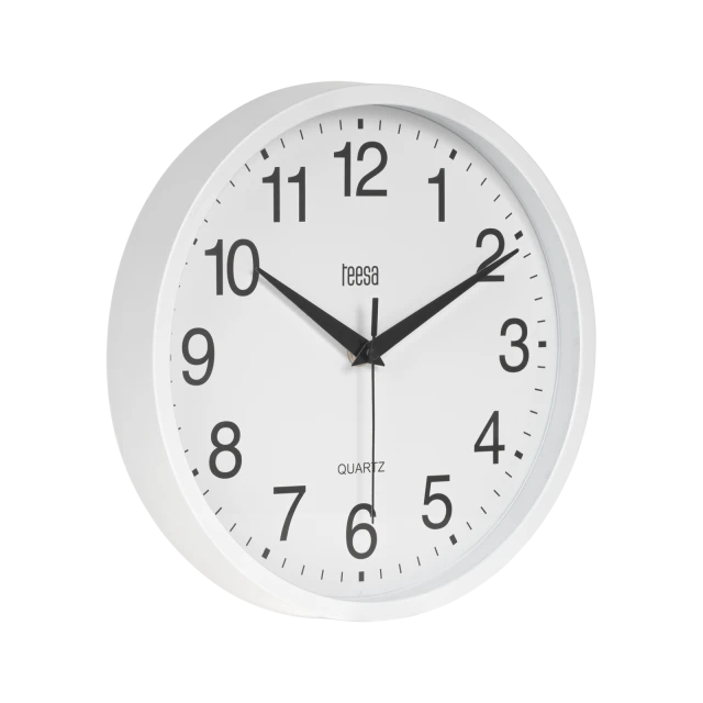Годинник настінний Teesa 25 см White (TSA0037)