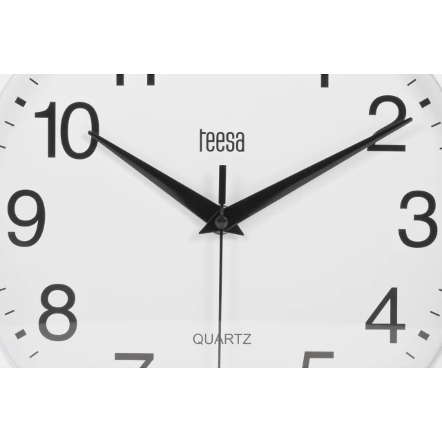Годинник настінний Teesa 25 см White (TSA0037)