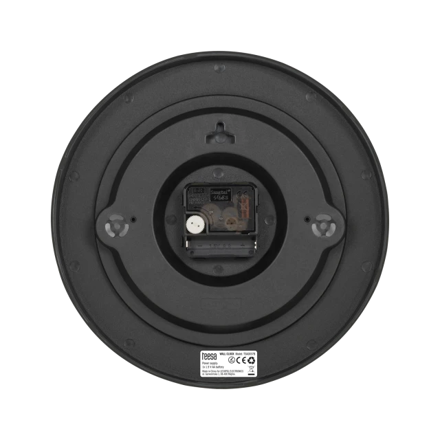 Годинник настінний Teesa 25 см Black (TSA0037B)