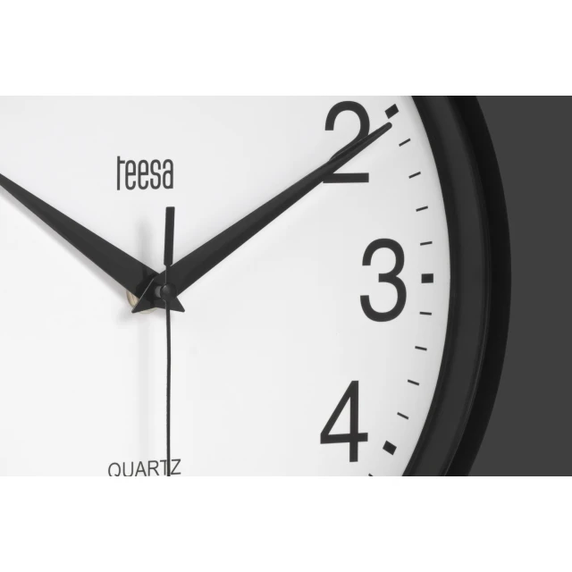 Годинник настінний Teesa 25 см Black (TSA0037B)